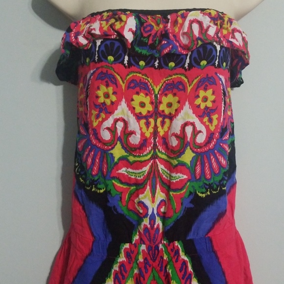 Rampage women's xl multi color Romper - Picture 2 of 8